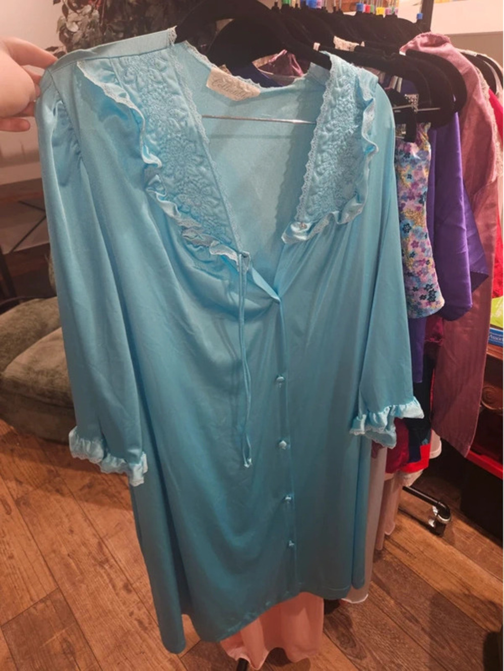 Teal blue vintage JCPenny sleewear